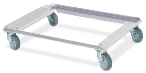 Aluminium transportwagen voor euronorm-bak