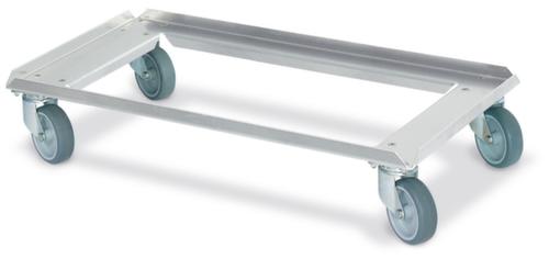 Aluminium transportwagen voor euronorm-bak