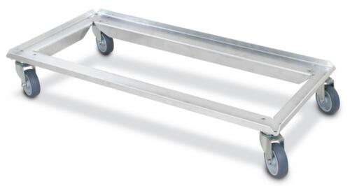 Aluminium transportwagen voor euronorm-bak