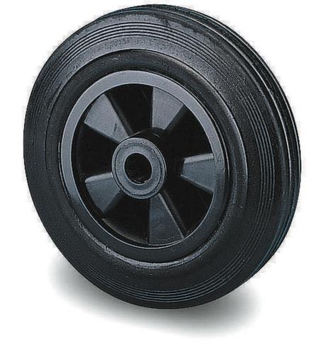 BS-ROLLEN Massief rubberen wiel
