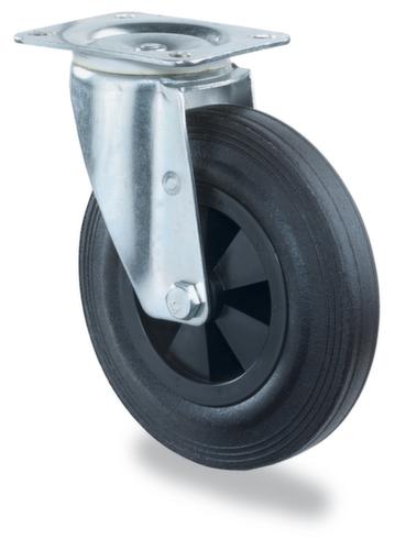 BS-ROLLEN Massief rubberen wiel