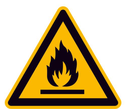 Waarschuwingsbord voor laserstraal