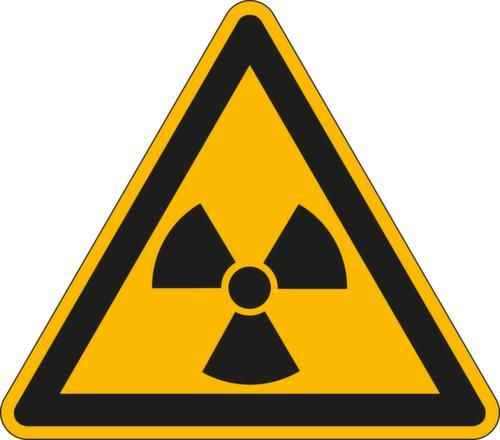 Waarschuwingsbord voor laserstraal