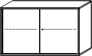 Gera Kast met openslaande deuren Pro