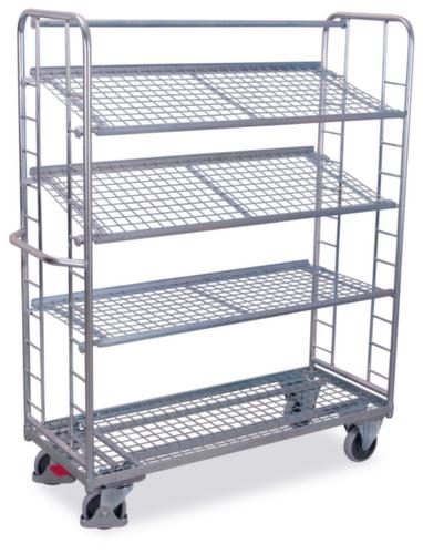 VARIOfit Etagewagen met kantelbare gaaslegborden