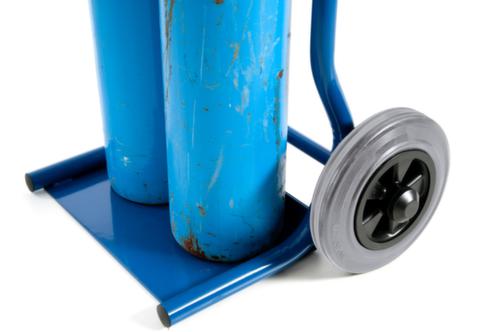 Rollcart Flessenwagen, voor 2x10 l fles, TPE-banden