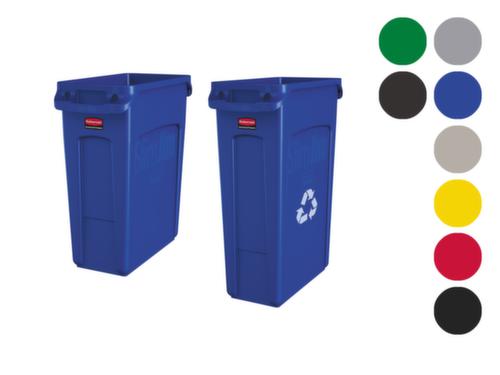 Rubbermaid Afvalverzamelaar Slim Jim® met ventilatiekanalen