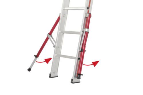 Hymer Optrekladder SC 60 met uitklapbare zijsteunen