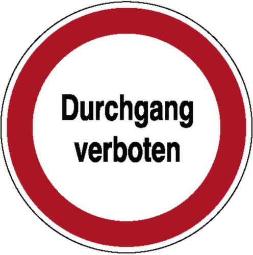 Verbodsbord conform Wegenverkeerswet