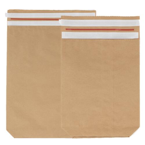 Hersluitbare envelop van 2 lagen kraftpapier