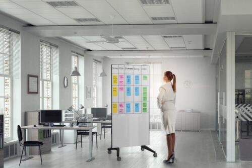 Legamaster Verrijdbaar glazen magneetbord