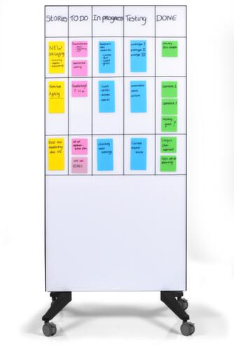 Legamaster Verrijdbaar glazen magneetbord