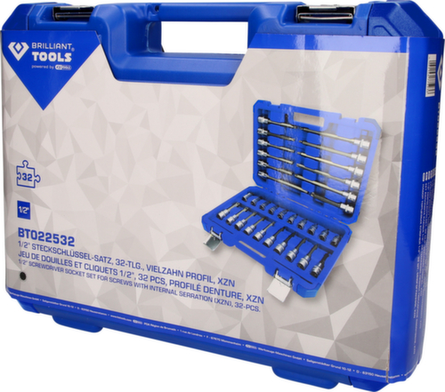 1/2" dopsleutelset