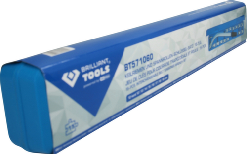 V-snaar en spanrol sleutel set