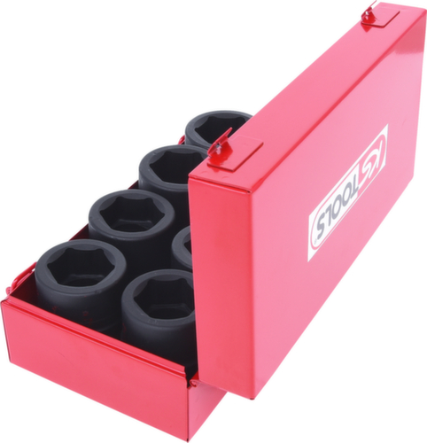 1" zeskant dopsleutelset