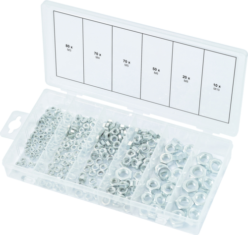 Assortiment moeren