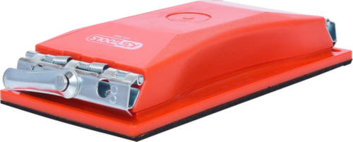 Schuurblok met schuimrubberen houder