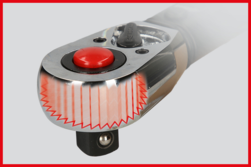 1/4" ERGOTORQUE®precisieratel momentsleutel