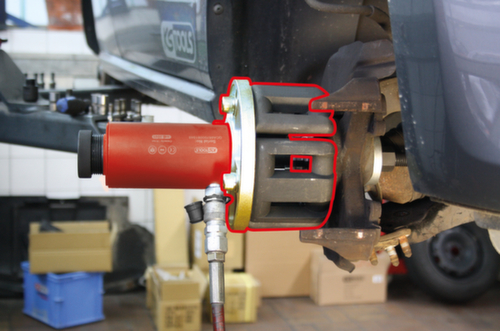 Universele gereedschapsset voor compacte wiellager montage