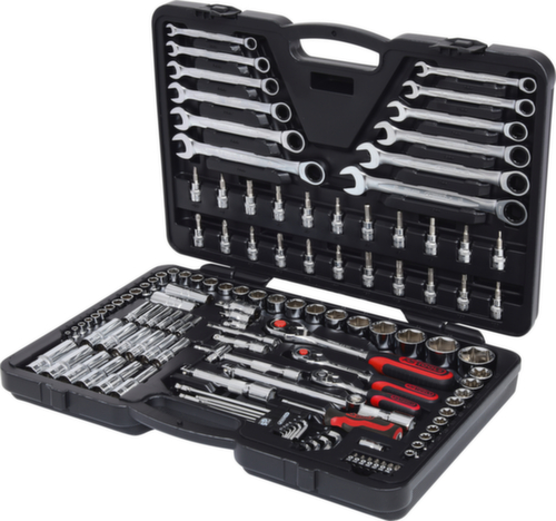 1/4"+3/8"+1/2" CHROMEplus dopsleutelset