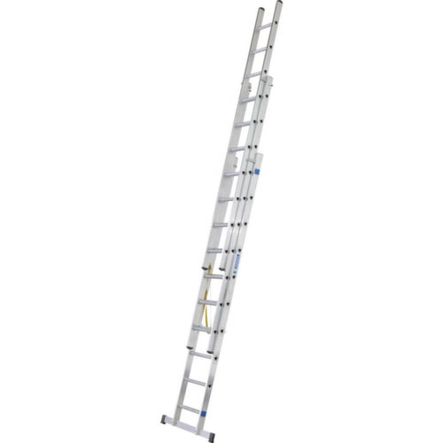 ZARGES Multifunctionele telescoopladder Skymaster DX, 3 x 8 driehoekige sporten