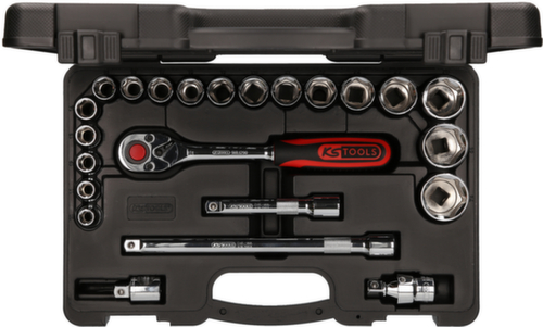 1/2" CHROMEplus dopsleutelset