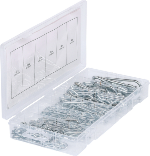 Assortiment veer splitpennen