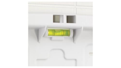 Dispenser voor papieren handdoeken, ABS, wit