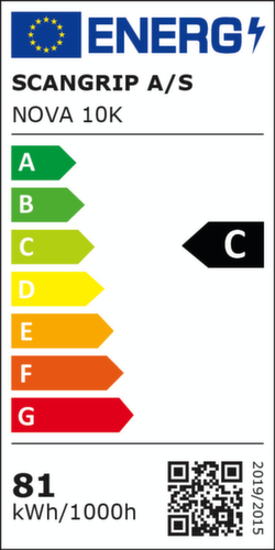 Scangrip Dimbare LED industriële lamp NOVA