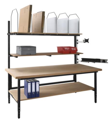 Profielzuil Classic/Multiplex voor plaatsing van TFT- en toetsenbordhouder voor paktafel