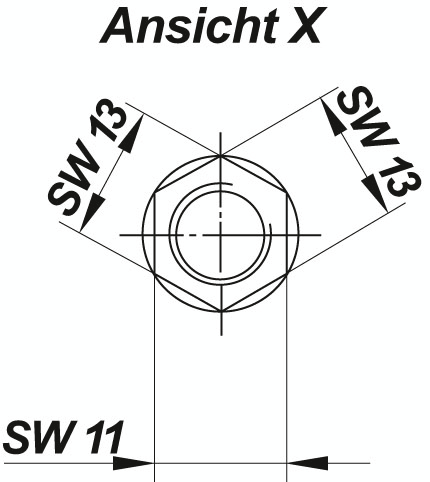 1,34/3 Interne afzuigkap 15 - 25 mm