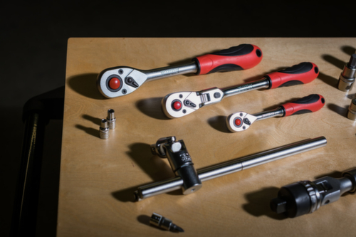 GEDORE R60000027 2K omkeerbare ratel 1/2 250 mm Omkeerhoek 5°