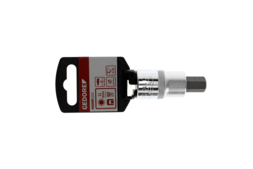 GEDORE R62551110 Schroevendraaierbit 1/2" 11 mm lengte 55 mm