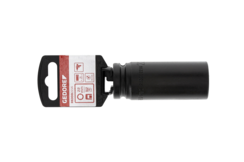 R63002216 Krachtschroevendraaierbit 1/2" zeskant 22 mm lengte 78 mm