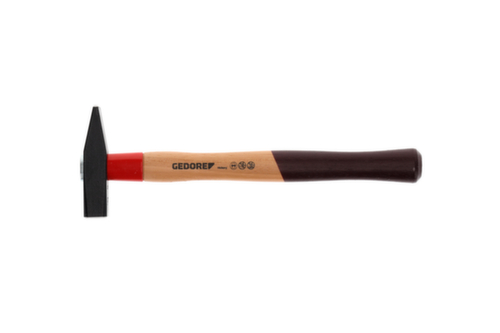 GEDORE 600 H-200 Metaalbewerkingshamer ROTBAND-PLUS met hickory steel