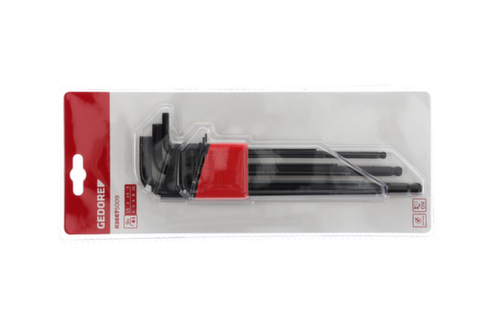 GEDORE R36675009 Stelschroevendraaierset zeskant 1,5-10 mm 9 stuks
