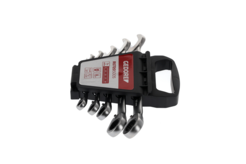 GEDORE R07205005 Combinatie ratel steeksleutelset SW8-19 mm 5 stuks