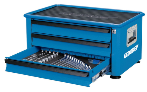 GEDORE 1430 Gereedschapskist met 3 laden