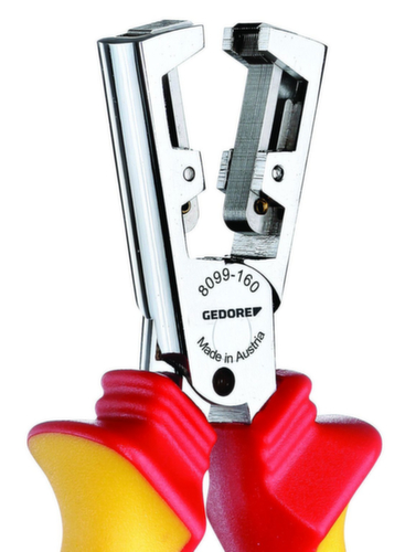 GEDORE VDE 8099-160 H VDE STRIP-FIX draadstripper met mantelisolatie 160 mm