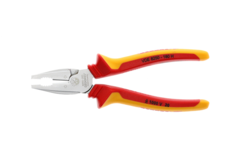 GEDORE VDE 8250-180 H VDE Power Combinatietang met mantelisolatie 180 mm