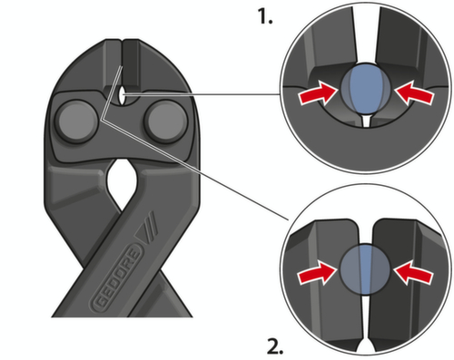 GEDORE 8340 Z-200 JL Boutschaar 200 mm 2K handgreep