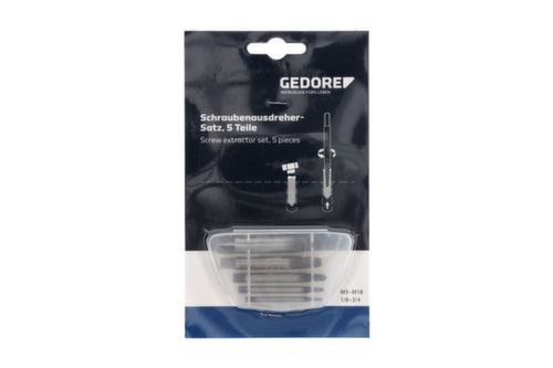 GEDORE 8551 S-005 Schroevendraaierset 5 stuks M3-M18