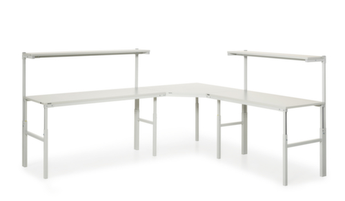 Treston Koppelelement voor bureau voor montagetafel met legbord