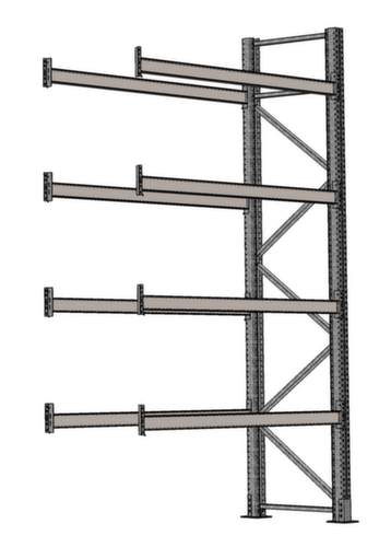 SCHULTE Palletstelling voor 18 pallets, 5965 mm breed, 3 opslagniveaus