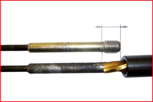 KS Tools Universal glow plug drilling set M10 x 1