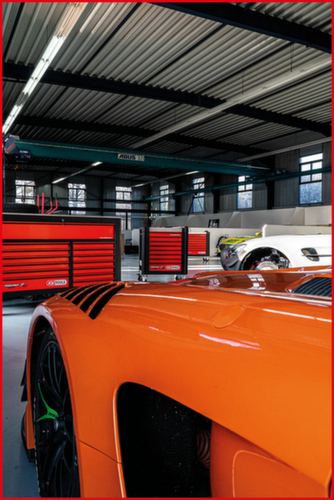 KS Tools Performanceplus workshop trolley set P15 with 399 tools for 6 drawers