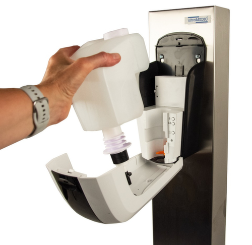 ultraMEDIC Dispenser voor desinfectiemiddel ultraTOWER II, met sensor