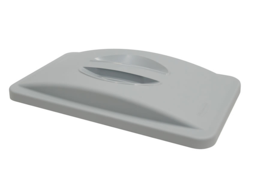 Rubbermaid Deksel Slim Jim® met greep voor afvalverzamelaar, grijs