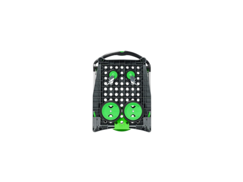 Vouwkrattrolley CLAX met vouwkrat, draagvermogen 60 kg, 2 etages