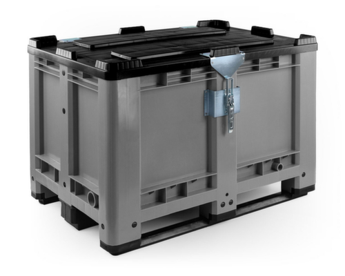 Scharnierdeksel voor container met grote capaciteit 470 l